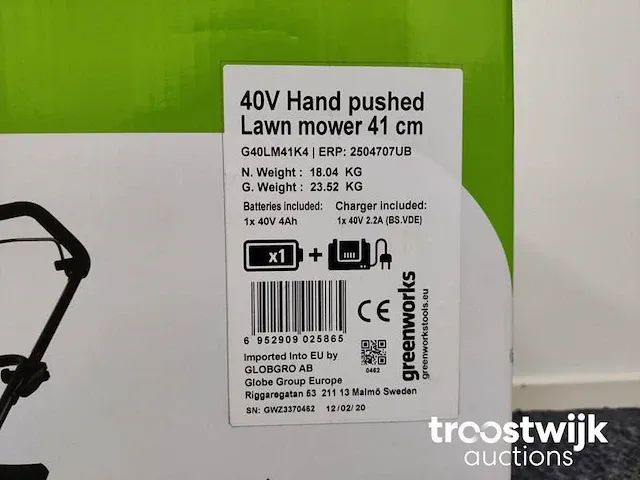 Accu-grasmaaier - afbeelding 3 van  8
