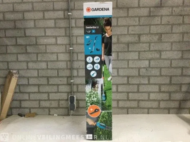 Accu grasschaar set gardena, comfortcut li 9858-40, groen/zwart - afbeelding 2 van  4