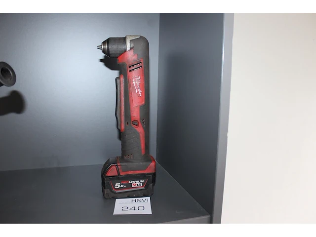 Accu haakse schroevendraaier milwaukee c18 rad met 5 ah accu. - afbeelding 1 van  2