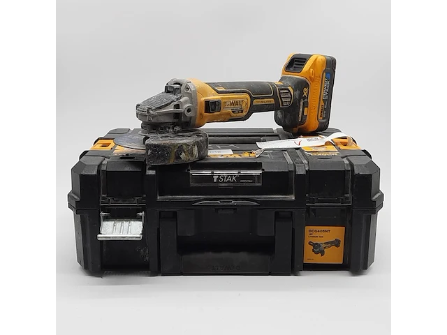 Accu haakse slijper dewalt, dcg405 - afbeelding 1 van  10