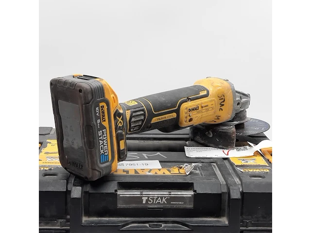 Accu haakse slijper dewalt, dcg405 - afbeelding 7 van  10