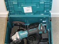 Accu haakse slijper makita 18v in koffer. - afbeelding 2 van  2