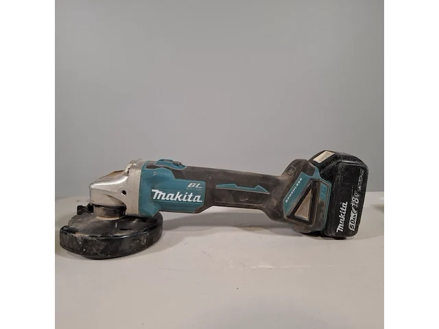 Accu haakse slijper, makita, dga504, 2019 - afbeelding 2 van  7
