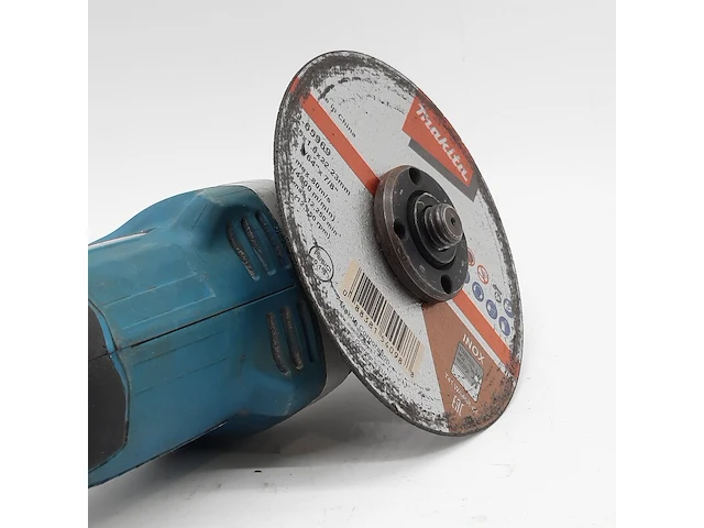 Accu haakse slijper, makita, dga504, 2024 - afbeelding 3 van  12
