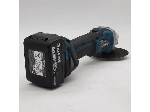 Accu haakse slijper, makita, dga504, 2024 - afbeelding 12 van  12