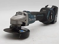 Accu haakse slijper, makita, dga514 - afbeelding 1 van  11