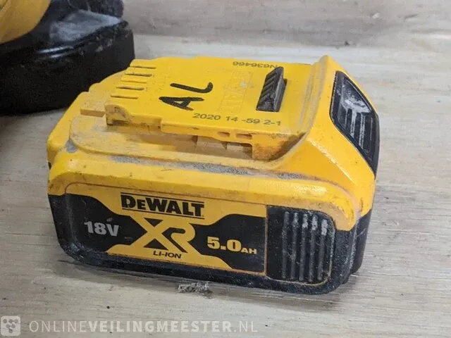 Accu haakse slijper met accuklopboor dewalt, dcg405, dch273 brushless - afbeelding 10 van  12