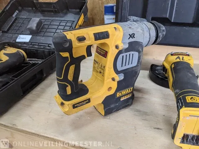 Accu haakse slijper met accuklopboor dewalt, dcg405, dch273 brushless - afbeelding 6 van  12