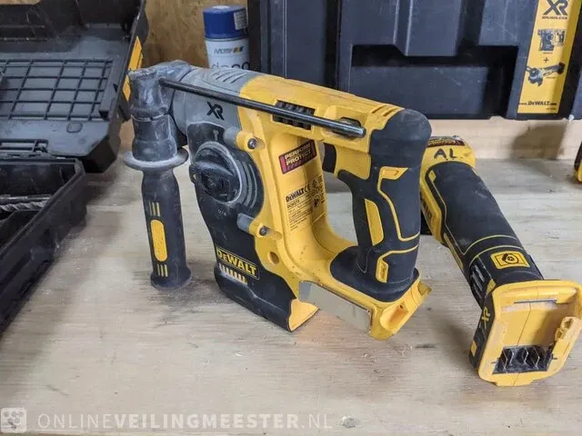 Accu haakse slijper met accuklopboor dewalt, dcg405, dch273 brushless - afbeelding 7 van  12