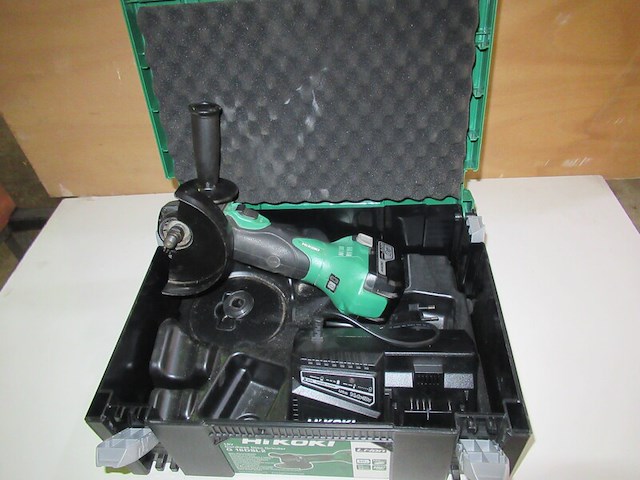 Accu haakse slijper set 18v hikoki, g 18dsl2 - afbeelding 2 van  2