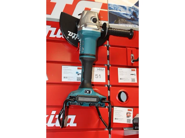 Accu haakse slijptol makita dga901 voor 2 x 18v. exclusief accu's - afbeelding 1 van  3