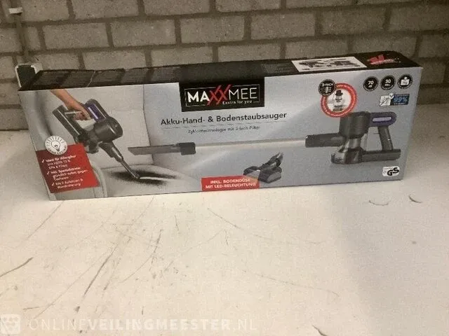 Accu-hand- en vloerstofzuiger maxxmee, zwart/grijs - afbeelding 2 van  4