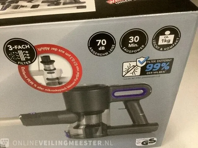 Accu-hand- en vloerstofzuiger maxxmee, zwart/grijs - afbeelding 4 van  4