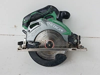 Accu handcirkelzaag, hitachi, c 18dbal, 18v, 2017 - afbeelding 1 van  10