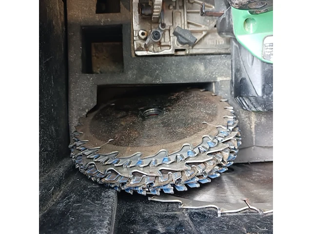 Accu handcirkelzaag, hitachi, c 18dbal, 18v, 2017 - afbeelding 10 van  10