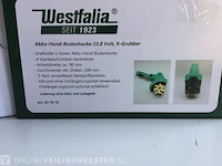 Accu handfrees voor tuin en schuimpistool westfalia, 937610 en 963176, groen/geel - afbeelding 2 van  4