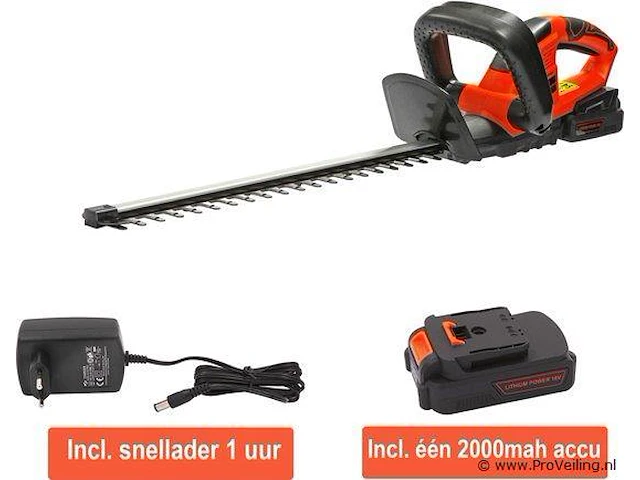 Accu heggenschaar 18volt - afbeelding 1 van  5