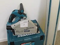 Accu-invalzaag body makita dsp600 36v met geleider 140 cm en koffer.