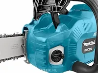 Accu kettingzaag makita, duc353z 2x 18v - afbeelding 5 van  7