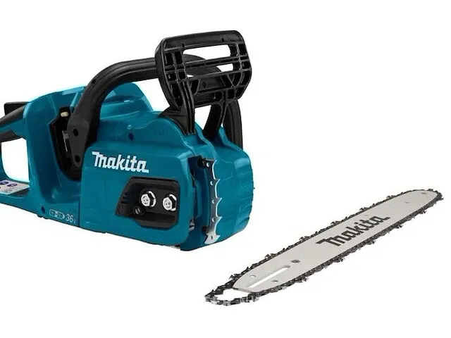 Accu kettingzaag makita, duc405z 2 x 18 v - afbeelding 7 van  8