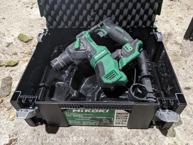 Accu klopboormachine hikoki, dh 18dpa brushless, bouwjaar 2020 - afbeelding 1 van  7