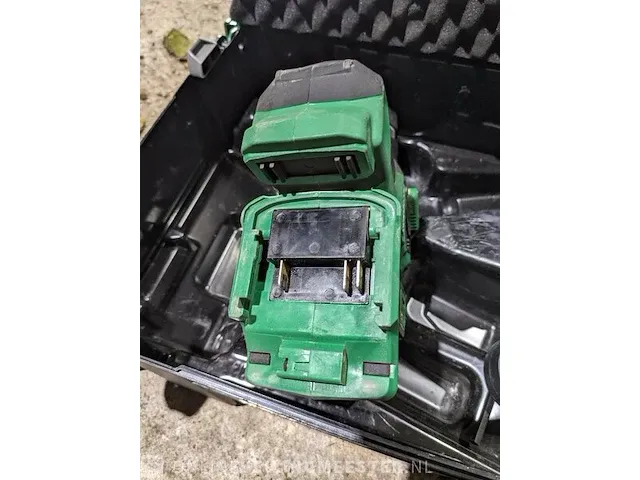Accu klopboormachine hikoki, dh 18dpa brushless, bouwjaar 2020 - afbeelding 6 van  7