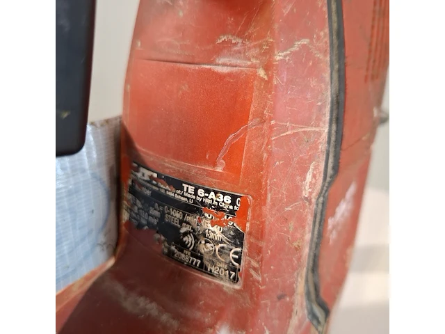 Accu klopboormachine, hilti, te 6-a36, 2017 - afbeelding 5 van  6
