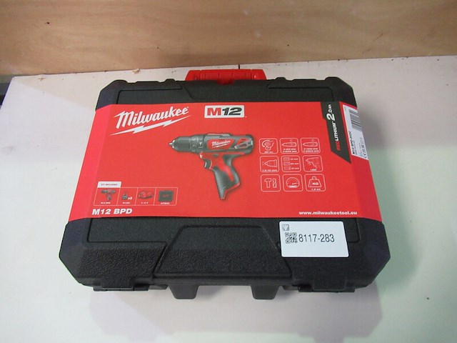 Accu klopschroefmachine set milwaukee, m12 bpd - afbeelding 2 van  4