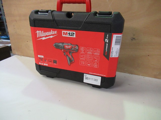 Accu klopschroefmachine set milwaukee, m12 bpd - afbeelding 4 van  4