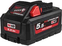 Accu milwaukee, hb 5,5 - afbeelding 1 van  2