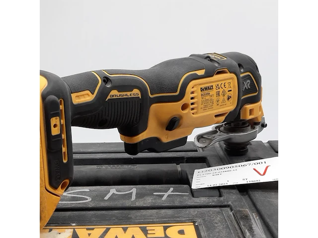 Accu multitool, dewalt, dcs356, 2022 - afbeelding 10 van  13