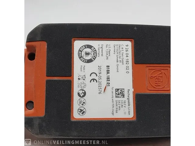 Accu multitool fein, afmm18, bouwjaar 2019 - afbeelding 2 van  18