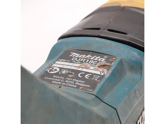 Accu reciprozaag, makita, djr186, 2017 - afbeelding 2 van  10