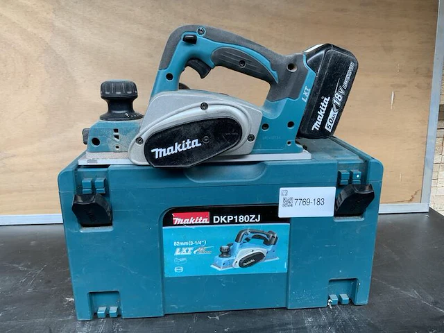 Accu schaafmachine, makita, dkp180, 2022 - afbeelding 2 van  3