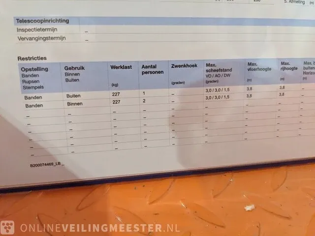 Accu schaarhoogwerker jlg, es1330l, bouwjaar 2022 | 0,9 uur - afbeelding 29 van  39