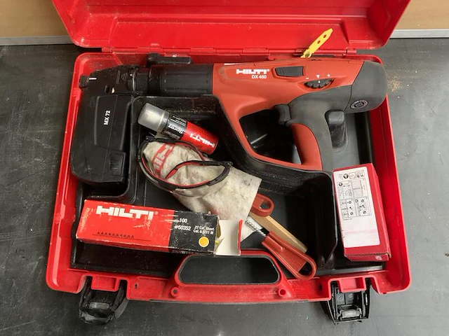 Accu schiethamer, hilti, dx460 - afbeelding 2 van  3