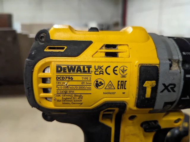 Accu schroefmachine en accu boormachine , dewalt - afbeelding 10 van  10