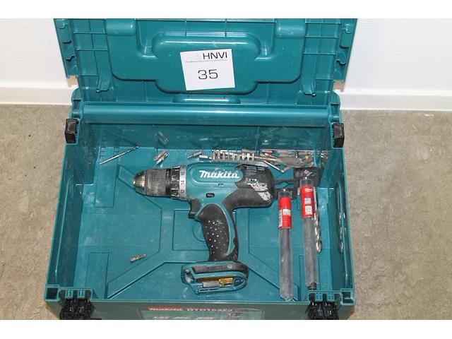 Accu schroefmachine makita 18v in koffer. - afbeelding 1 van  2