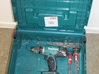 Accu schroefmachine makita 18v in koffer. - afbeelding 2 van  2