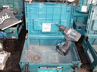 Accu schroefmachine met accu in kunststof koffer. - afbeelding 1 van  2