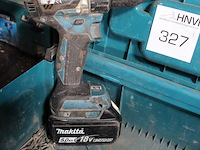 Accu schroefmachine met accu in kunststof koffer. - afbeelding 2 van  2