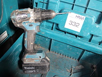 Accu schroefmachine met accu in kunststof koffer. - afbeelding 2 van  2