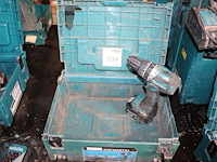 Accu schroefmachine met accu in kunststof koffer. - afbeelding 1 van  2