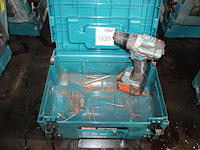 Accu schroefmachine met accu in kunststof koffer. - afbeelding 1 van  2