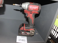 Accu schroefmachine milwaukee m18 blid met 5 ah accu. - afbeelding 1 van  1