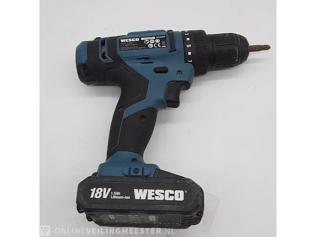 Accu schroefmachine wesco, ws2906k - afbeelding 5 van  8