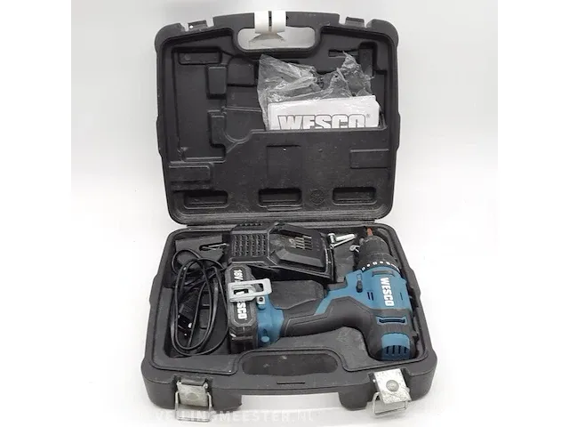 Accu schroefmachine wesco, ws2906k - afbeelding 7 van  8
