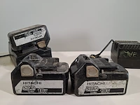 Accu slagmoersleutel en haakseslijper , hitachi - afbeelding 5 van  14