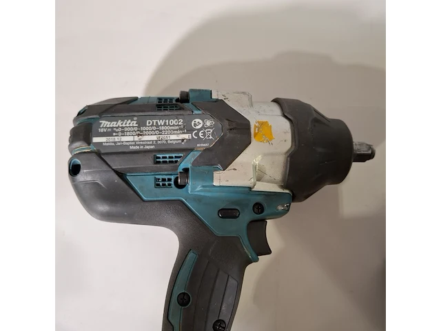 Accu slagmoersleutel, makita, dtw1002, 2017 - afbeelding 4 van  5