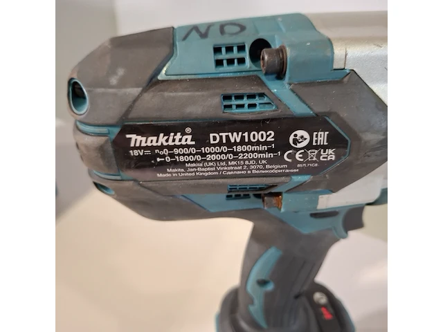 Accu slagmoersleutel, makita, dtw1002, 2021 - afbeelding 6 van  8